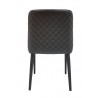 Polly Armchair In Anthracite Grey - Back View - Polly Armchair In Anthracite Grey - Back View