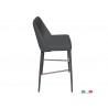 Bellini Modern Living Polly Counter Stool - Grey - Bellini Modern Living Polly Counter Stool - Grey