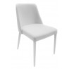 Polly Chair In White - Angled View - Polly Chair In White - Angled View