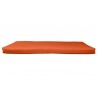 Sunbrella Designer 4' Bench Cushion - Spectrum Cayenne - Sunbrella Designer 4' Bench Cushion - Spectrum Cayenne