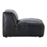 Moe's Home Collection Luxe Slipper Chair Antique Black - Side - Moe's Home Collection Luxe Slipper Chair Antique Black - Side