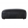 Moe's Home Collection Luxe Ottoman Antique Black - Front - Moe's Home Collection Luxe Ottoman Antique Black - Front