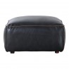 Moe's Home Collection Luxe Ottoman Antique Black - Top Angle - Moe's Home Collection Luxe Ottoman Antique Black - Top Angle