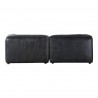 Moe's Home Collection Luxe Nook Modular Sectional Antique Black - Back Angle - Moe's Home Collection Luxe Nook Modular Sectional Antique Black - Back Angle