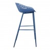 Moe's Home Collection Piazza Outdoor Bar Stool - Moe's Home Collection Piazza Outdoor Bar Stool