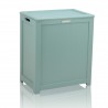 Oceanstar Storage Laundry Hamper - Turquoise - Oceanstar Storage Laundry Hamper - Turquoise