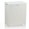Oceanstar Storage Laundry Hamper - White - Oceanstar Storage Laundry Hamper - White
