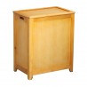 Natural Finished Rectangular Laundry Wood Hamper  - Natural Finished Rectangular Laundry Wood Hamper 