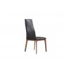 Ricky Dining Chair Black Faux Leather  - Ricky Dining Chair Black Faux Leather 