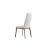 Ricky Dining Chair White Faux Leather - Back - Ricky Dining Chair White Faux Leather - Back
