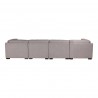 Moe's Home Collection Romeo Modular Sectional Sofa w/ Left Chaise - Rear - Moe's Home Collection Romeo Modular Sectional Sofa w/ Left Chaise - Rear
