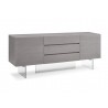 Roxana Buffet In Grey Oak - Angled - Roxana Buffet In Grey Oak - Angled