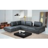 Roxanne Left Hand Facing Sectional in Dark Grey - Lifestyle - Roxanne Left Hand Facing Sectional in Dark Grey - Lifestyle