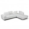 Roxanne Right Hand Facing Sectional In White - White BG - Roxanne Right Hand Facing Sectional In White - White BG