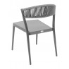 Powder Coating Aluminum Side Chair - RP-01S - Back - Powder Coating Aluminum Side Chair - RP-01S - Back