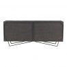 Moe's Home Collection Brolio Sideboard - Rear - Moe's Home Collection Brolio Sideboard - Rear