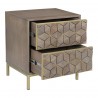 Moe's Home Collection Corolla Nightstand - Moe's Home Collection Corolla Nightstand