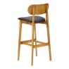 RV Allure B 43" Wood Barstool - Back - RV Allure B 43" Wood Barstool - Back
