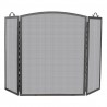 Mr. Bar-B-Q UniFlame® 3 Panel Olde World Iron Arch Top Screen, Large - Mr. Bar-B-Q UniFlame® 3 Panel Olde World Iron Arch Top Screen, Large