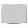 Mr. Bar-B-Q UniFlame® Single Panel Curved Pewter Finish Screen