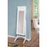 Ashley Jewelry Armoire Cheval Mirror - Closed - Ashley Jewelry Armoire Cheval Mirror - Closed