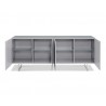 Wally Buffet (Grey) - Drawers Opened - Wally Buffet (Grey) - Drawers Opened