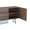 Roxana Buffet In Walnut Veneer - Drawer Opened - Roxana Buffet In Walnut Veneer - Drawer Opened