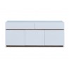 Serena Buffet Whole Body In High Gloss White - Front