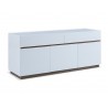 Serena Buffet Whole Body In High Gloss White - Angled