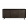 Tala Buffet Oak Veneer With 2 Doors And 3 Drawers - Front - Tala Buffet Oak Veneer With 2 Doors And 3 Drawers - Front