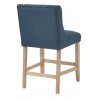 24" Counter Stool - Blue Back - 24" Counter Stool - Blue Back