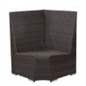 Boca Dining Corner Booth (Highback) - Espresso