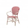 Paris Dining Arm Chair - Vintage Red - Paris Dining Arm Chair - Vintage Red
