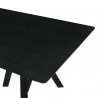 Cortina Lima lack Dining Table - Edge Close-Up - Cortina Lima lack Dining Table - Edge Close-Up
