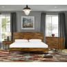 Cusco 3 Piece Acacia King Bed and Nightstands Bedroom Set  - Lifestyle - Cusco 3 Piece Acacia King Bed and Nightstands Bedroom Set  - Lifestyle