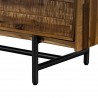 Cusco Acacia 6-Drawer Cabinet - Leg Close-Up - Cusco Acacia 6-Drawer Cabinet - Leg Close-Up