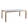 Sienna and Madsen Eucalyptus Wood Dining Table - Sienna and Madsen Eucalyptus Wood Dining Table