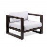 Paradise Lounge Chair with Dark Finish - Angled - Paradise Lounge Chair with Dark Finish - Angled