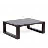 Paradise Coffee Table with Dark Finish - Paradise Coffee Table with Dark Finish