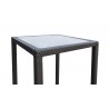 Tropez Outdoor Patio Table - Close-Up - Tropez Outdoor Patio Table - Close-Up