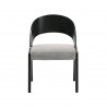 Venus Polly Black - Dining Chair - Front - Venus Polly Black - Dining Chair - Front