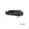 Bellini Modern Living Silvio Loveseat - Anthracite - Bellini Modern Living Silvio Loveseat - Anthracite