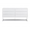 Skylar Buffet High Gloss White - Front - Skylar Buffet High Gloss White - Front
