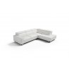 Augusto Sectional With Chaise - White - Angled - Augusto Sectional With Chaise - White - Angled