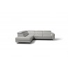 Augusto Sectional With Chaise - Light Grey - Front - Augusto Sectional With Chaise - Light Grey - Front