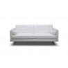 Whiteline Modern Living Giovanni Sofa Bed - White Leather - Whiteline Modern Living Giovanni Sofa Bed - White Leather