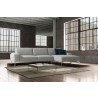 Negramaro Sectional With Chaise - Lifestyle - Light Grey - Negramaro Sectional With Chaise - Lifestyle - Light Grey