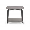 Mavis Side Table Gray Oak Top - Mavis Side Table Gray Oak Top
