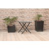 Flint Indoor/Outdoor Steel Side Table - Flint Indoor/Outdoor Steel Side Table