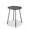 Jett Indoor/Outdoor Steel Side Table - Jett Indoor/Outdoor Steel Side Table